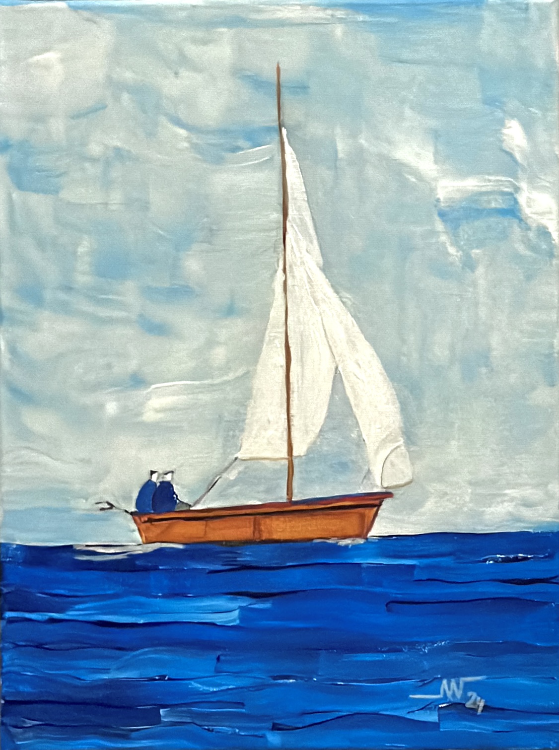 Segeln am Sonntag